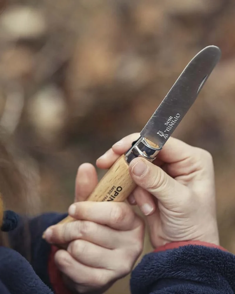 Cuchillo acero Opinel Mon Premier para personalizar