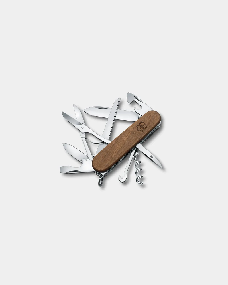 Navaja suiza de madera Victorinox Huntsman para personalizar