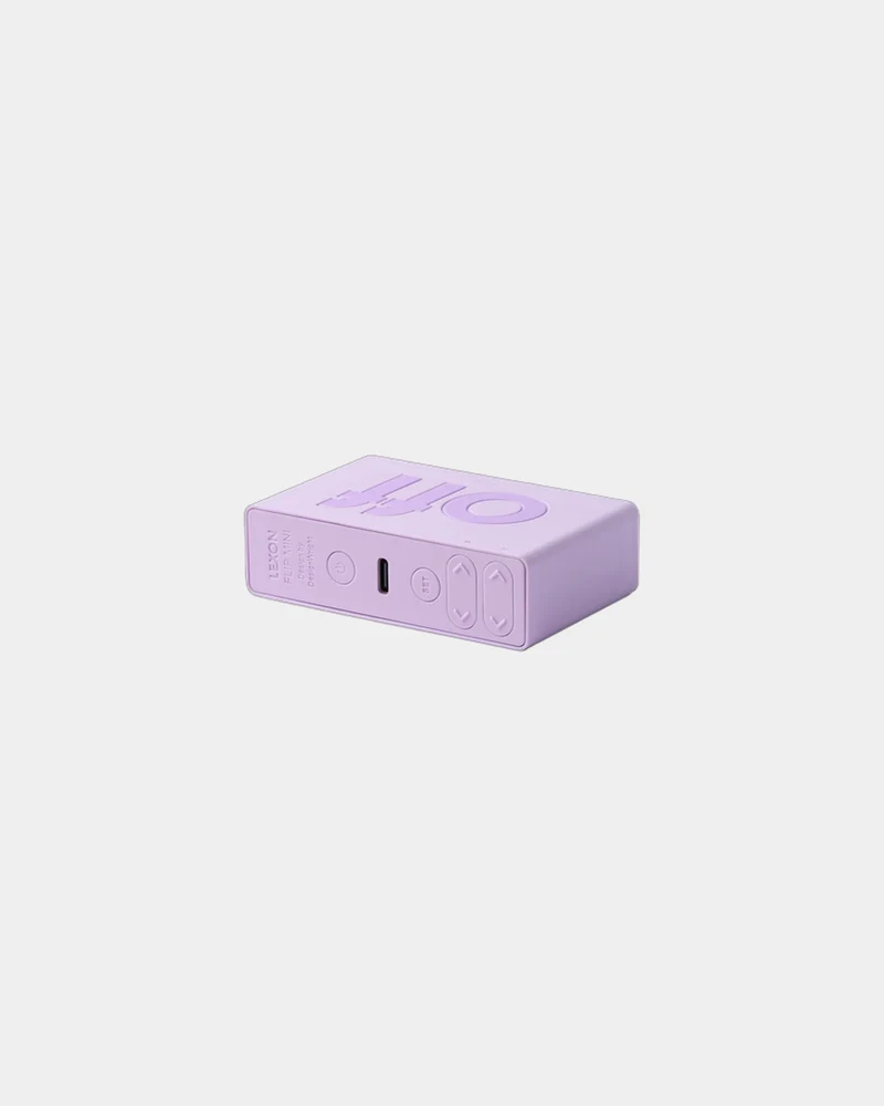 Despertador reversible Lexon Flip Mini para personalizar