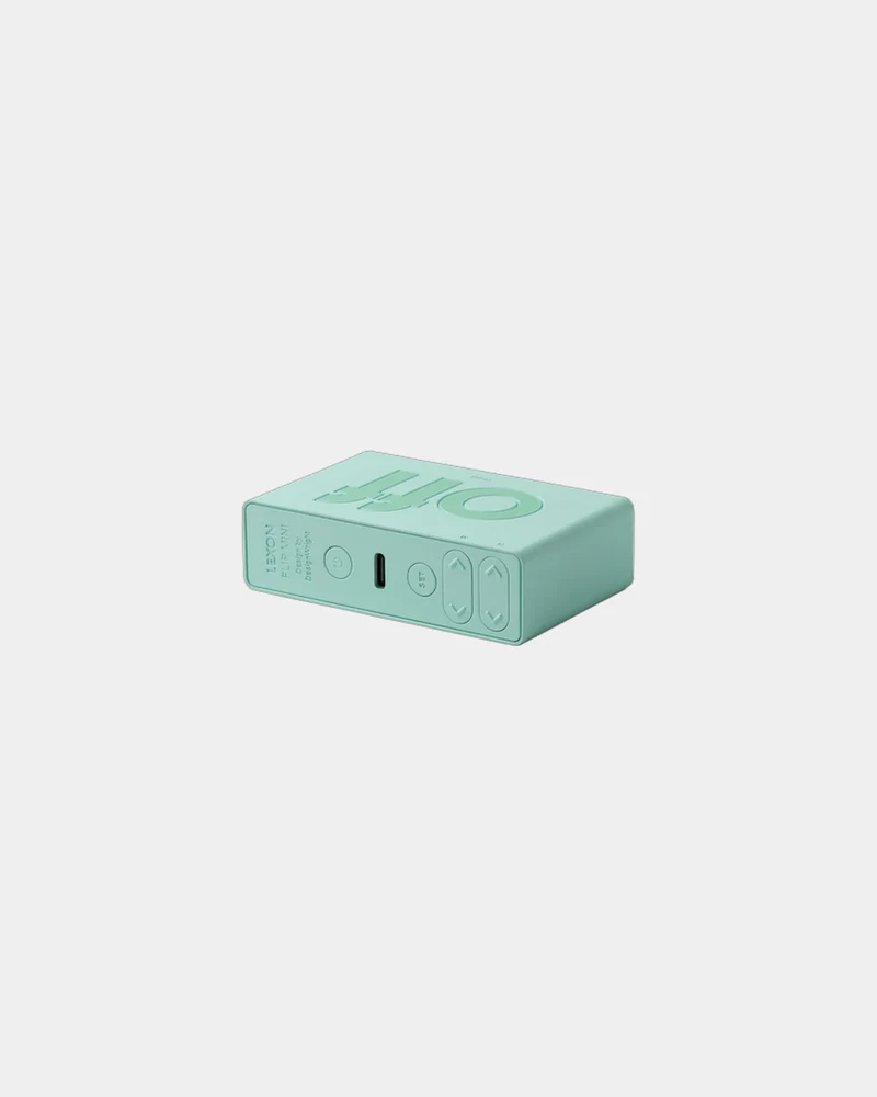 Despertador reversible Lexon Flip Mini para personalizar