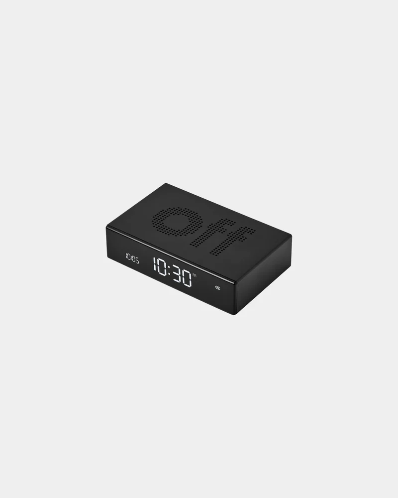 Reloj despertador Lexon Flip Premium para personalizar