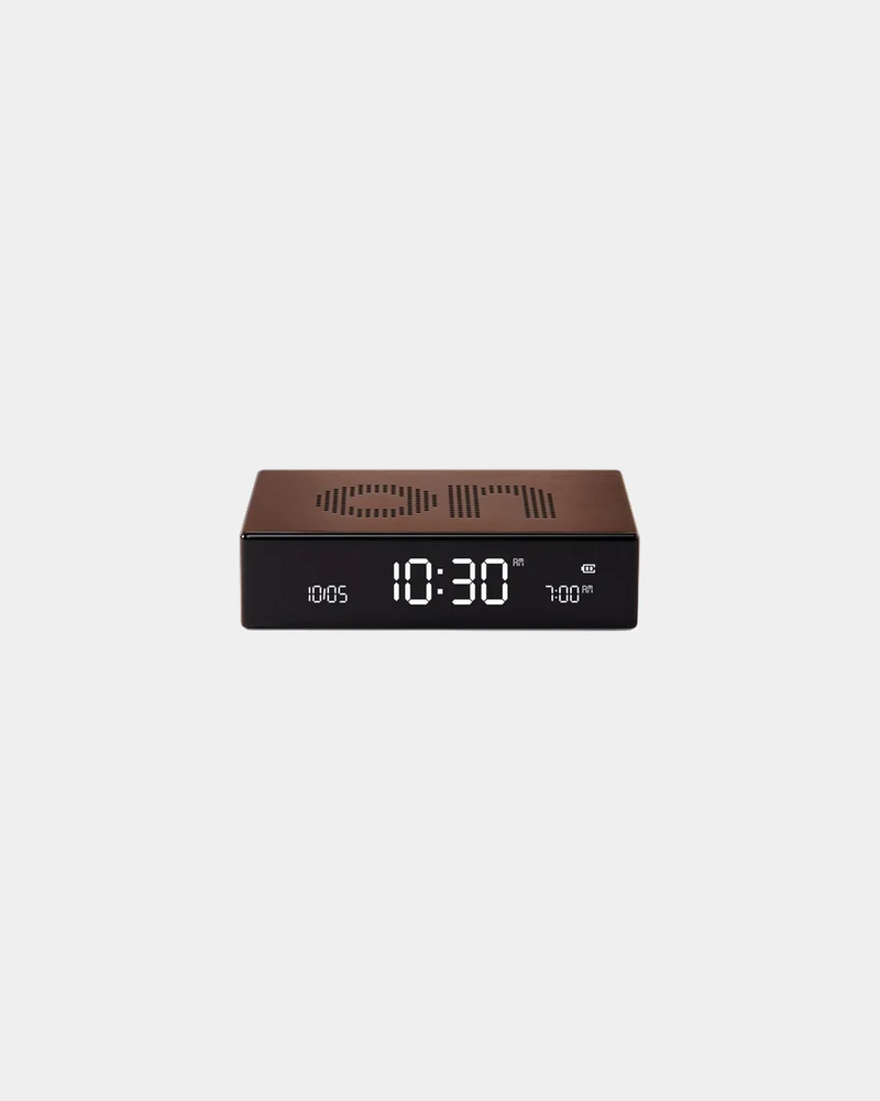 Reloj despertador Lexon Flip Premium para personalizar