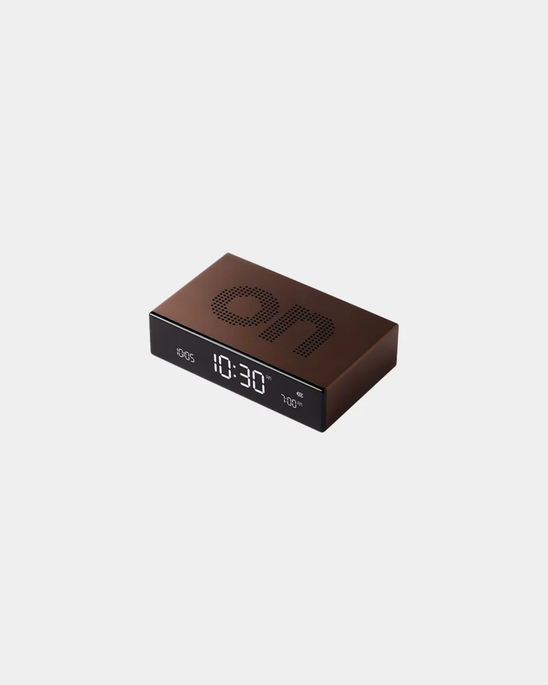 Reloj despertador Lexon Flip Premium para personalizar