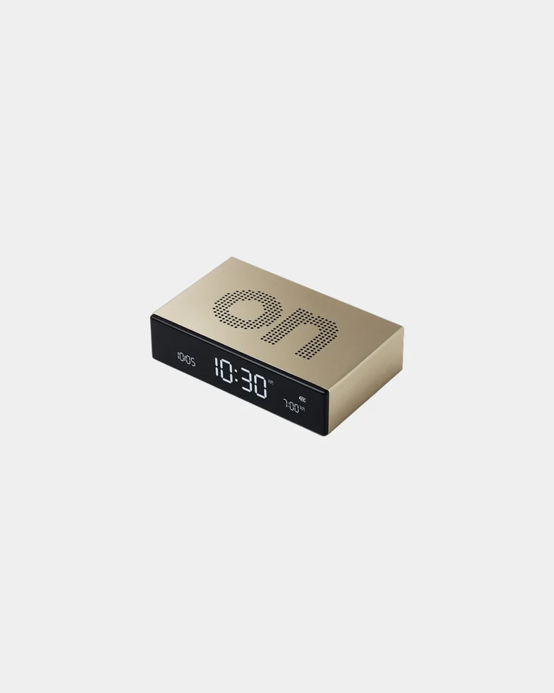 Reloj despertador Lexon Flip Premium para personalizar