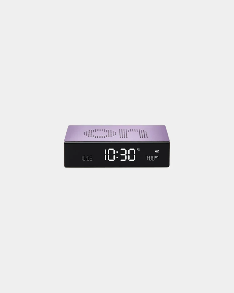 Reloj despertador Lexon Flip Premium para personalizar