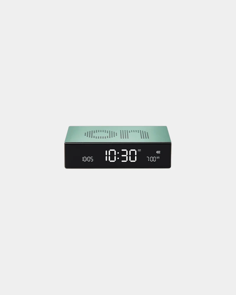 Reloj despertador Lexon Flip Premium para personalizar