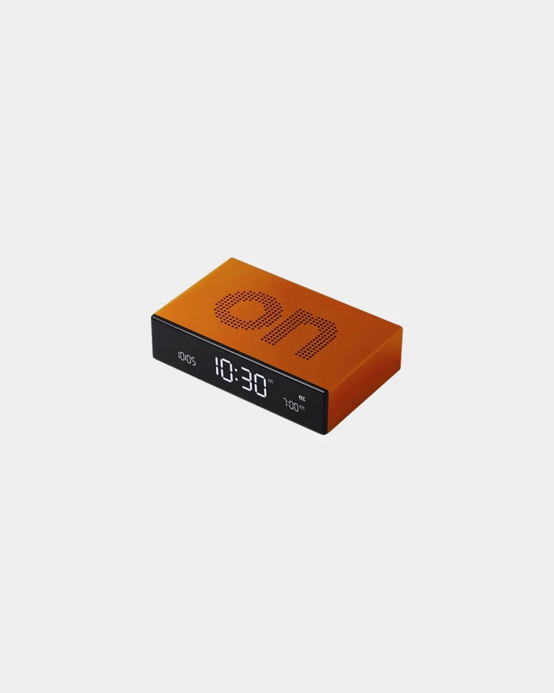 Reloj despertador Lexon Flip Premium para personalizar