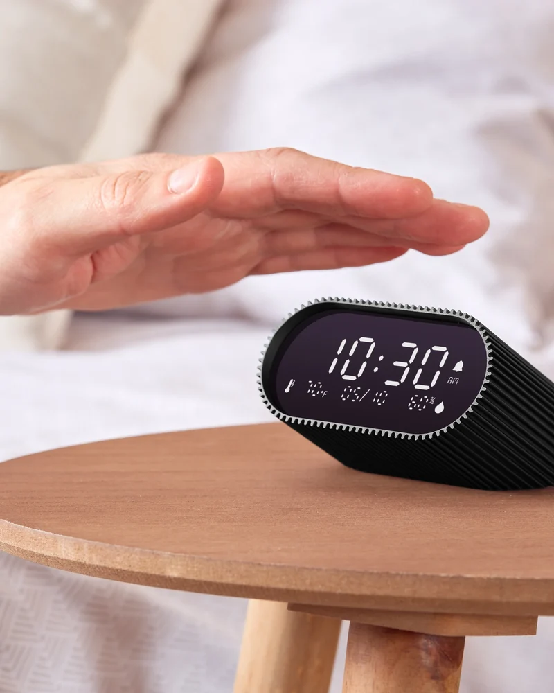 Lámpara despertador Lexon Ray Clock para personalizar