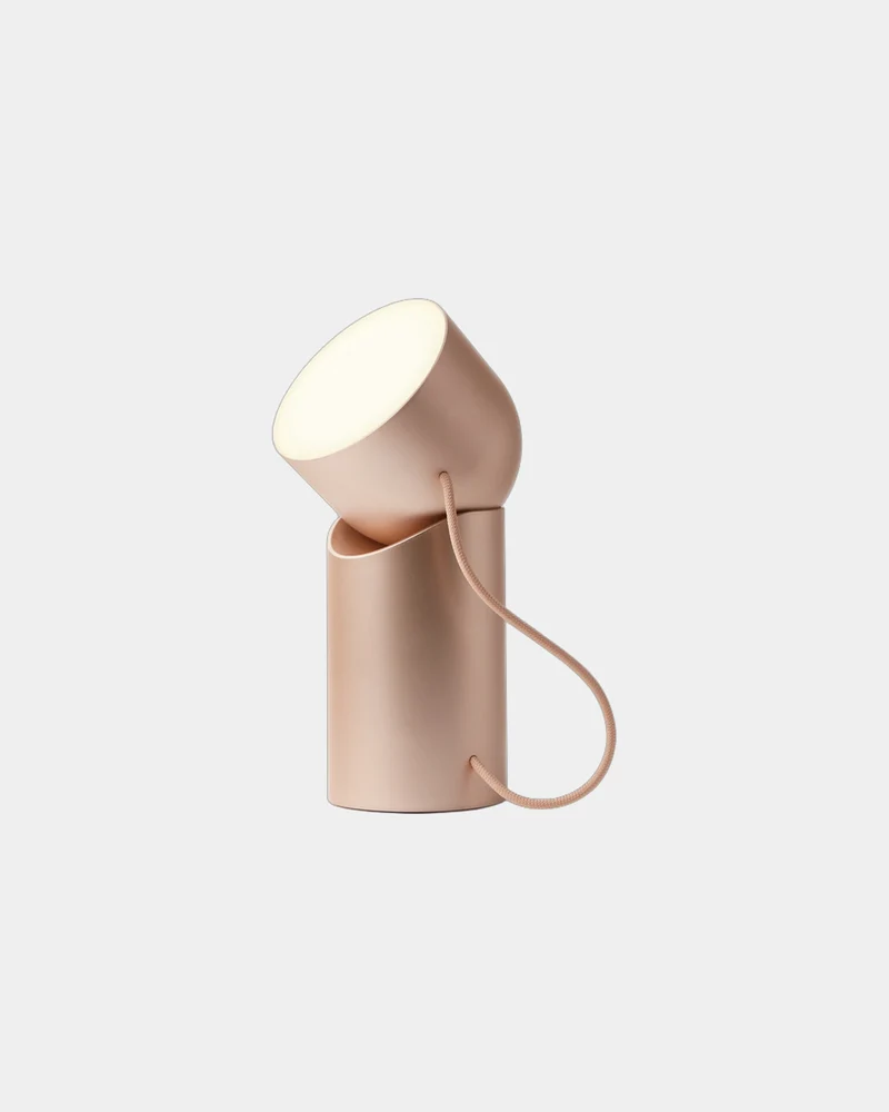 Lámpara LED recargable Lexon Orbe para personalizar