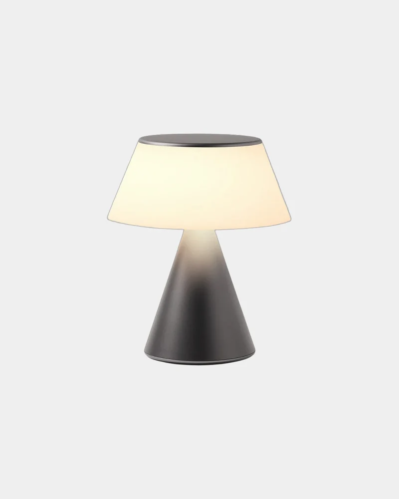 Lámpara LED aluminio Lexon Luma L para personalizar