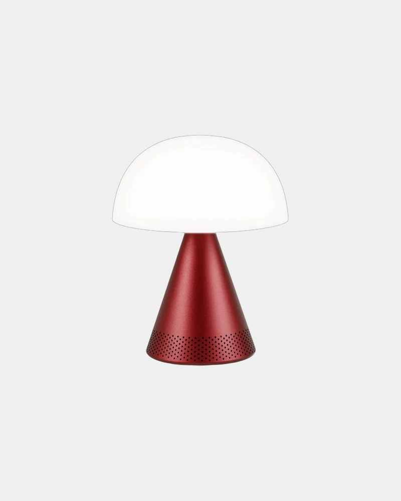 Lámpara LED portátil Lexon Mina L Audio para personalizar