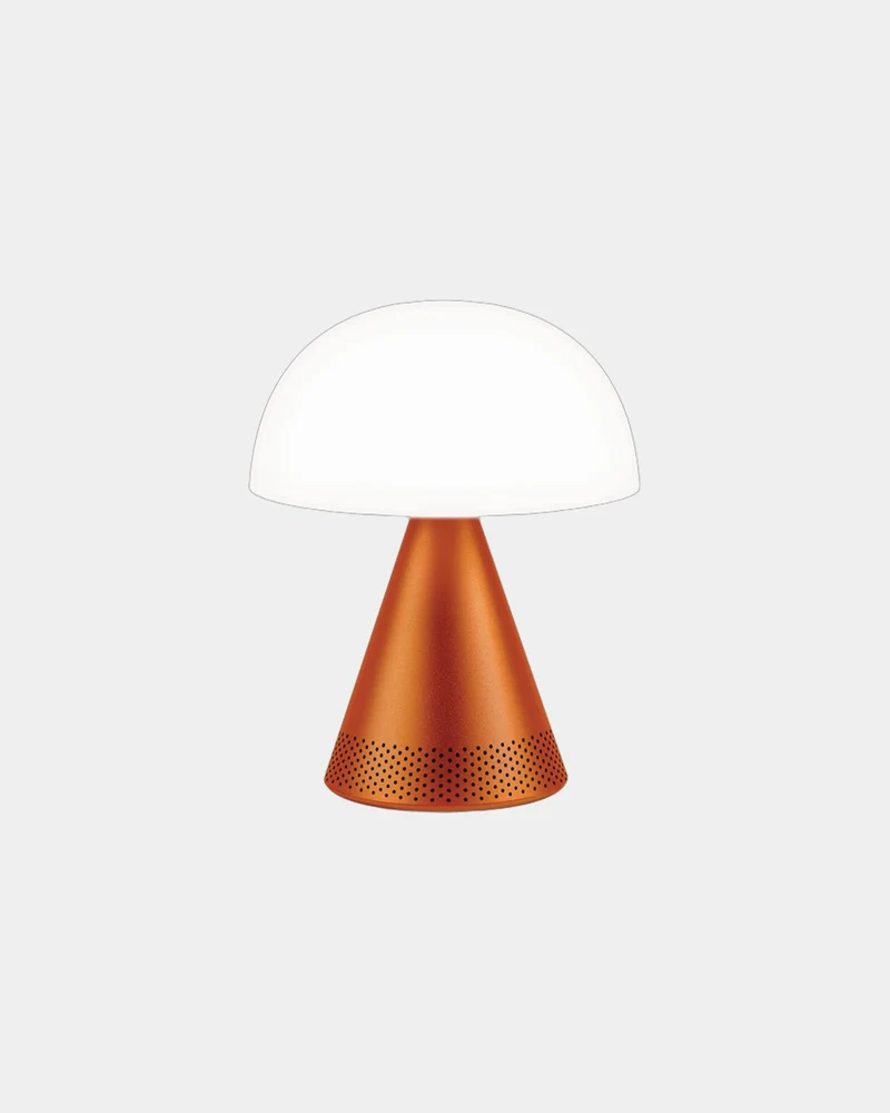 Lámpara LED portátil Lexon Mina L Audio para personalizar