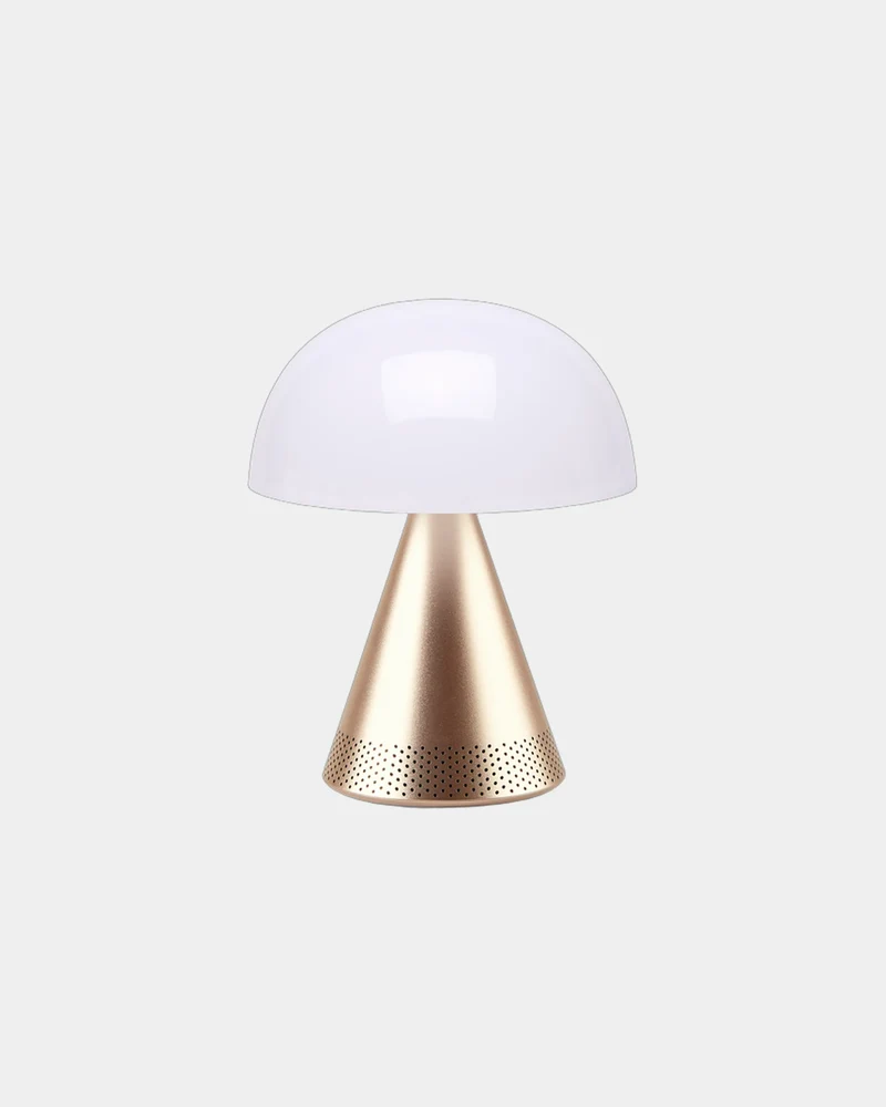 Lámpara LED portátil Lexon Mina L Audio para personalizar