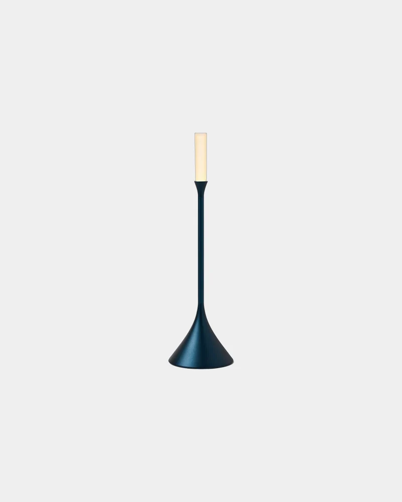 Vela LED aluminio Lexon Steli Candle para personalizar