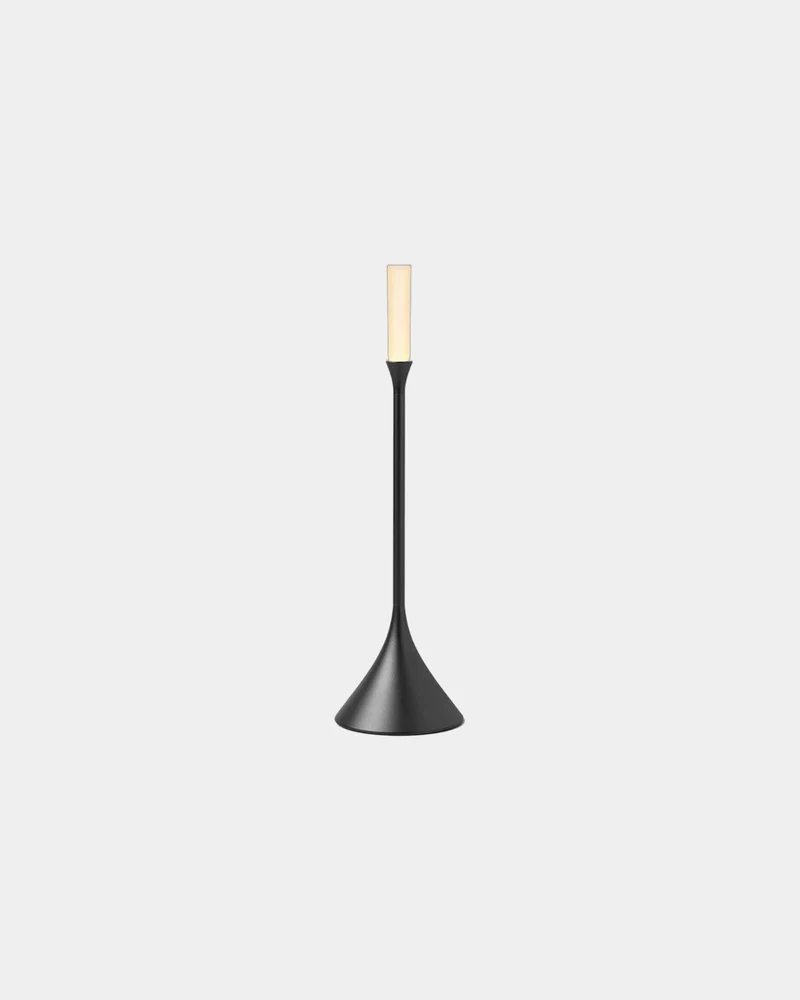 Vela LED aluminio Lexon Steli Candle para personalizar