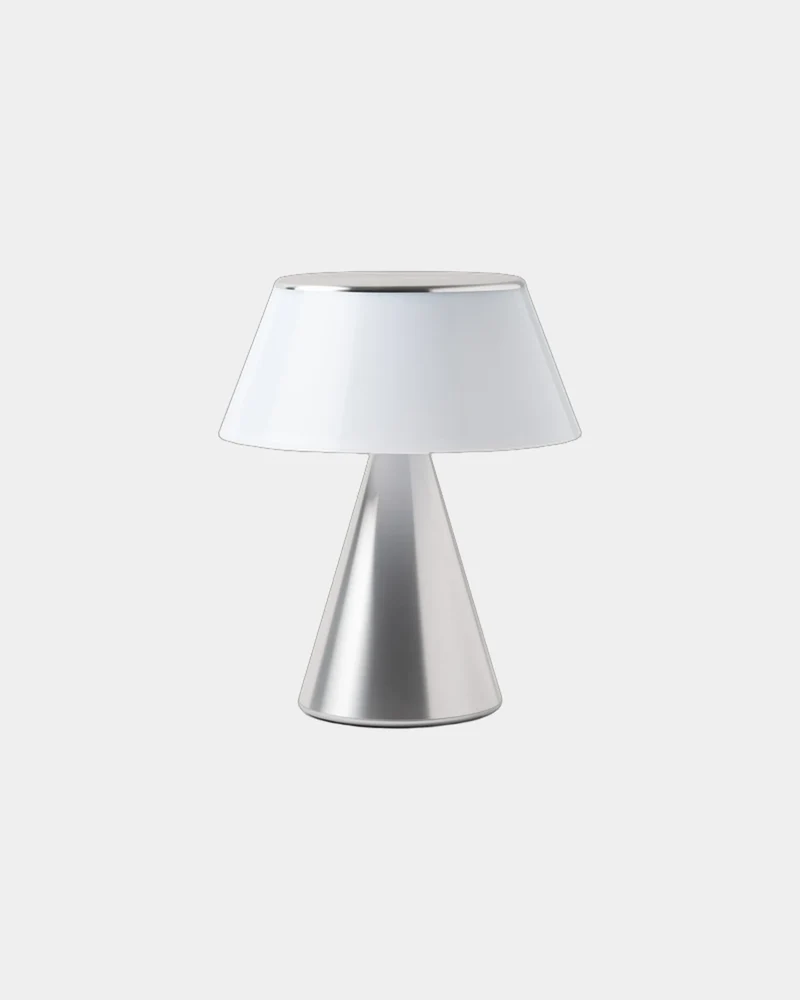 Lámpara LED aluminio Lexon Luma XL para personalizar