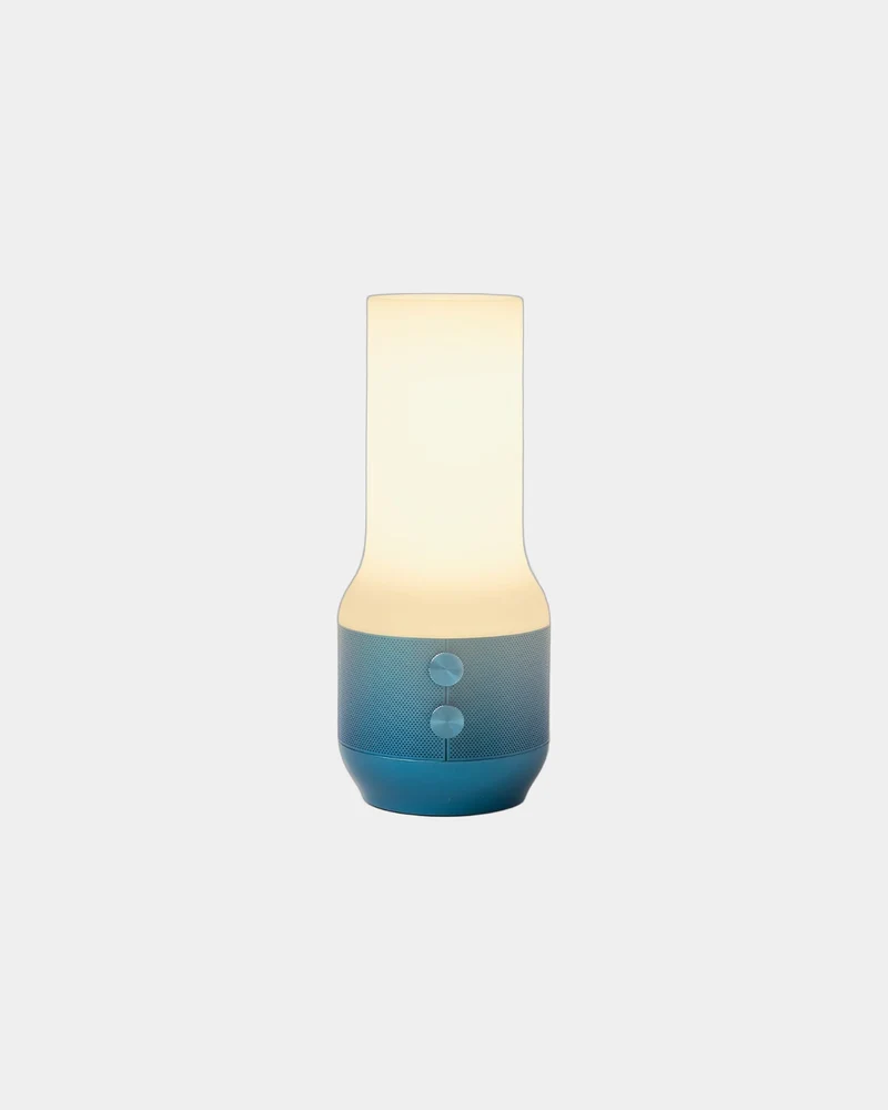 Lámpara LED altavoz Lexon Terrace+ para personalizar