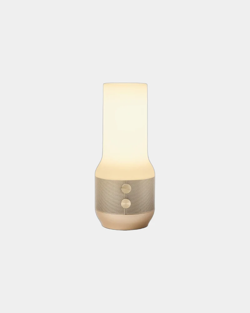Lámpara LED altavoz Lexon Terrace+ para personalizar
