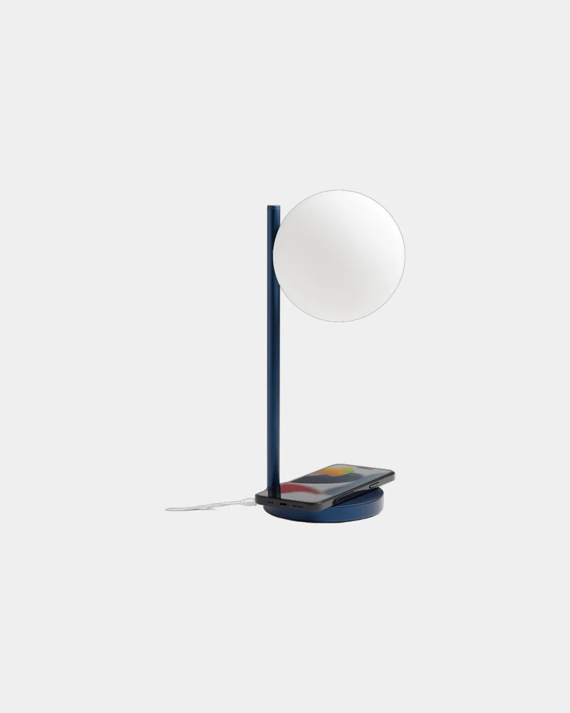 Lámpara Lexon Bubble Lamp con cargador Qi para personalizar