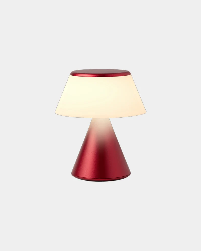 Lámpara LED táctil Lexon Luma S para personalizar