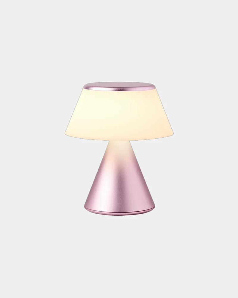 Lámpara LED táctil Lexon Luma S para personalizar