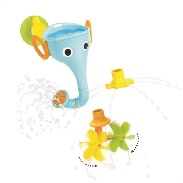 Funelefun Llena Y Rocía Azul Baño Yookidoo
