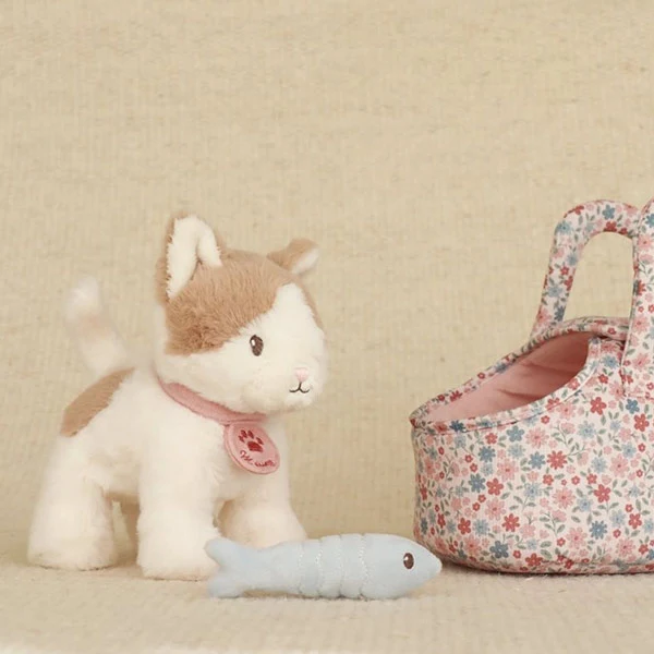 Gatito Peluche Marley Con Bolsa Little Dutch