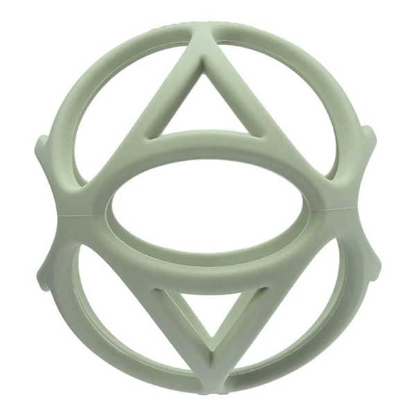 Pelota Sensorial Little Dutch Silicona Verde