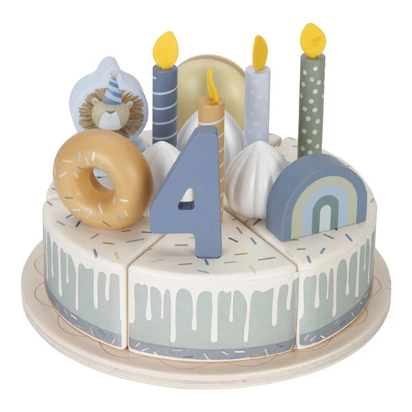 Pastel Cumpleaños Little Dutch Azul