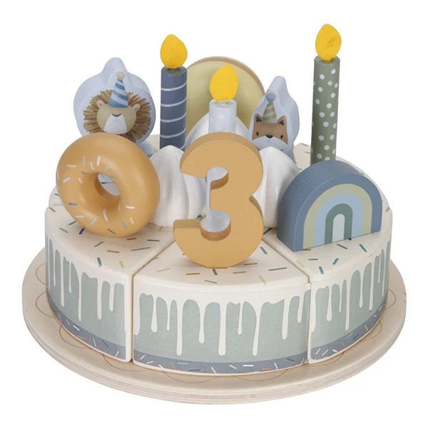 Pastel Cumpleaños Little Dutch Azul