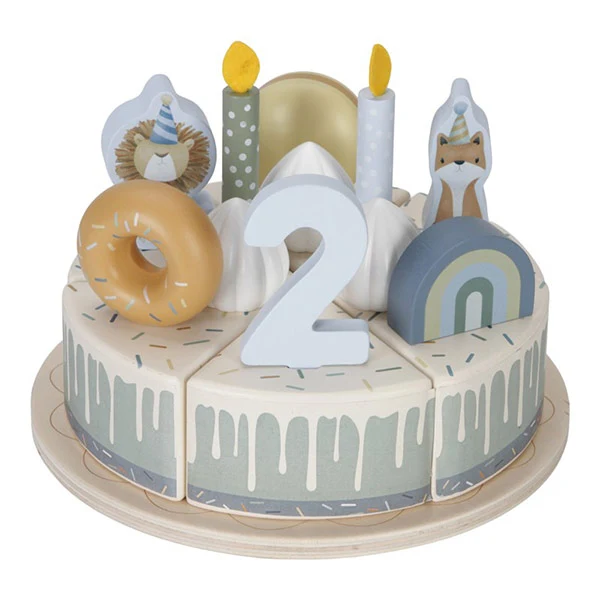 Pastel Cumpleaños Little Dutch Azul