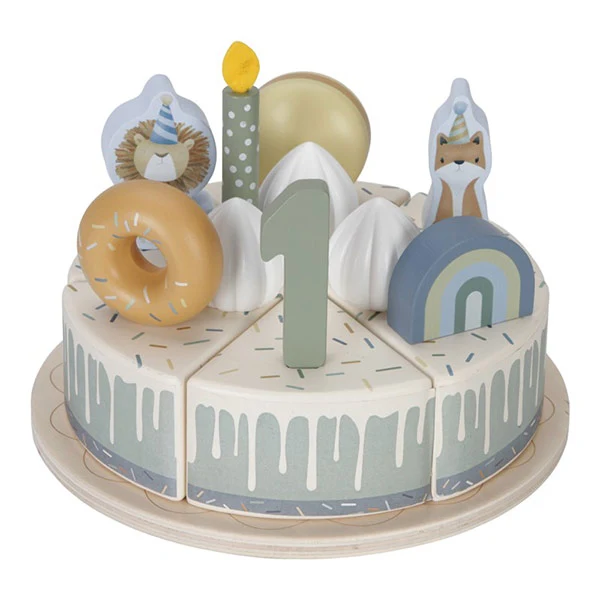 Pastel Cumpleaños Little Dutch Azul