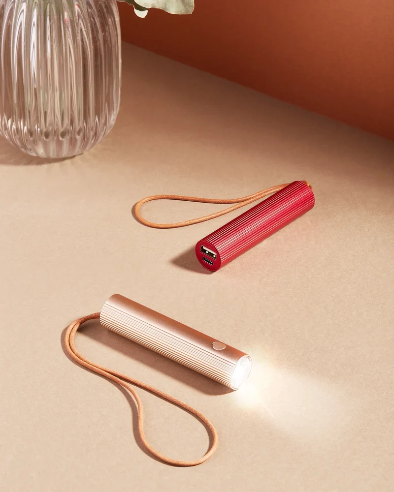 Power bank aluminio Lexon Fine Tube 2 para personalizar