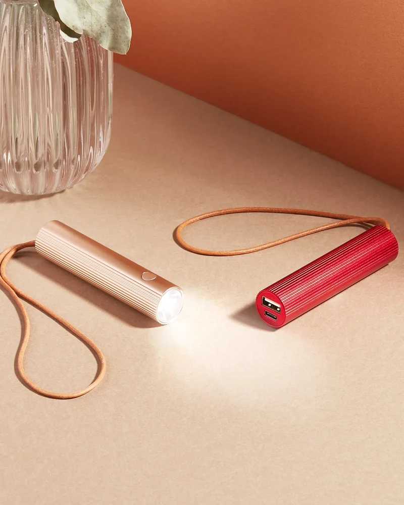 Power bank aluminio Lexon Fine Tube 2 para personalizar