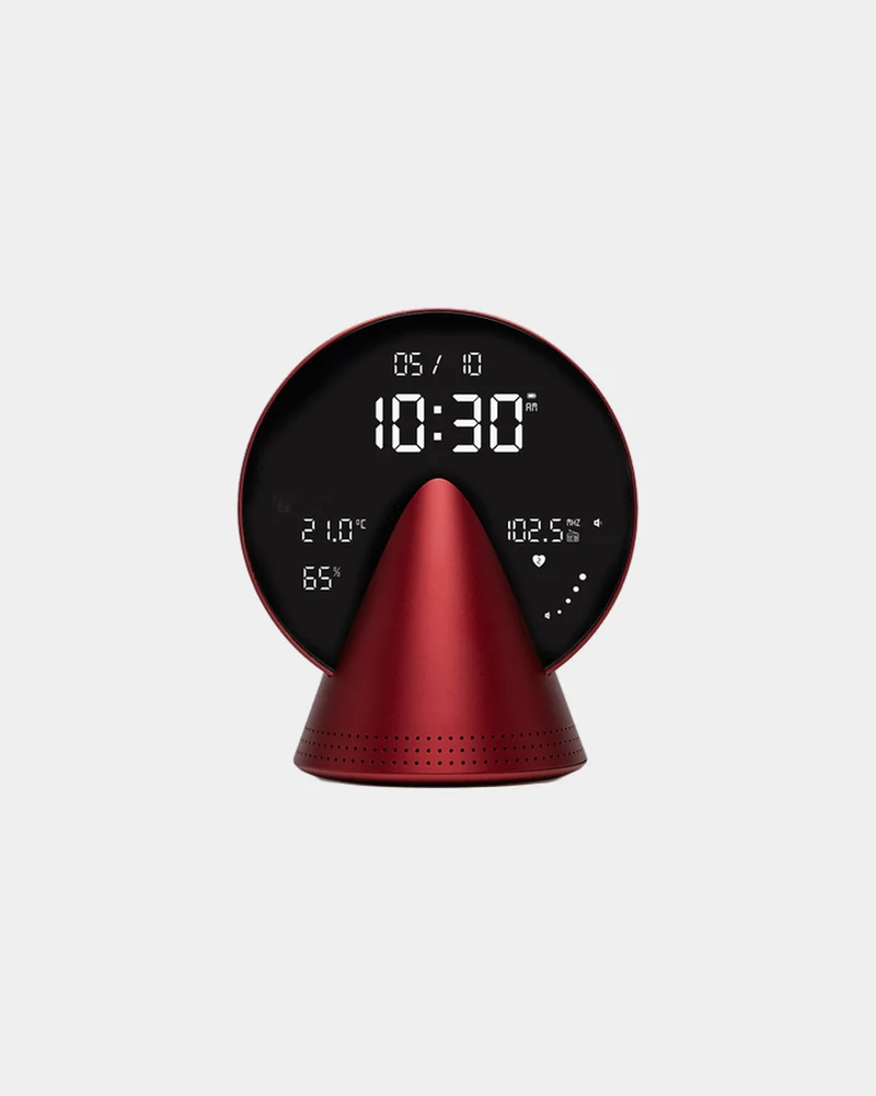 Radio-reloj Bluetooth Lexon Conic Clock para personalizar