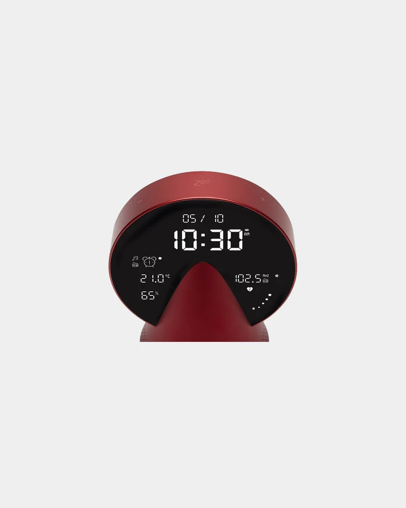 Radio-reloj Bluetooth Lexon Conic Clock para personalizar