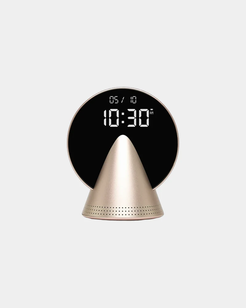 Radio-reloj Bluetooth Lexon Conic Clock para personalizar