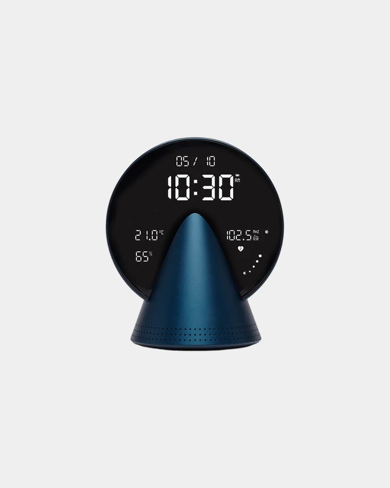 Radio-reloj Bluetooth Lexon Conic Clock para personalizar