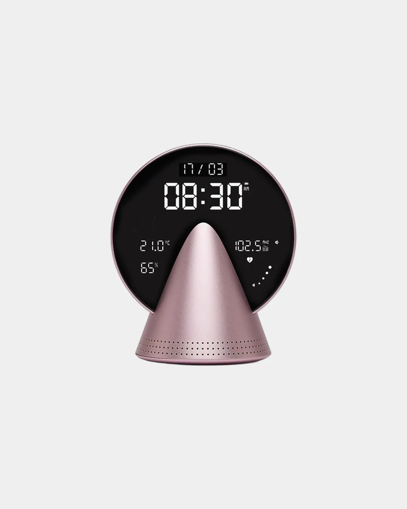Radio-reloj Bluetooth Lexon Conic Clock para personalizar