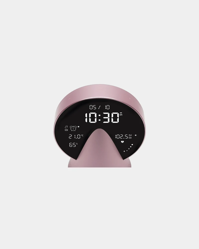 Radio-reloj Bluetooth Lexon Conic Clock para personalizar