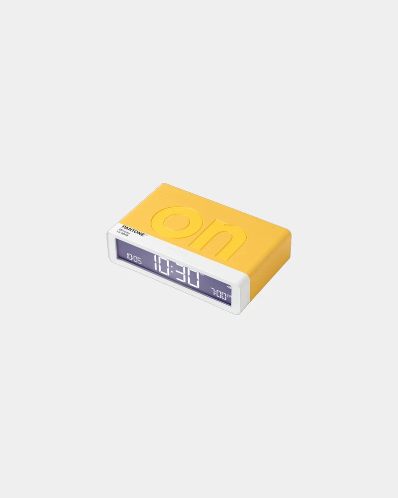 Reloj despertador Lexon Flip+ Pantone para personalizar