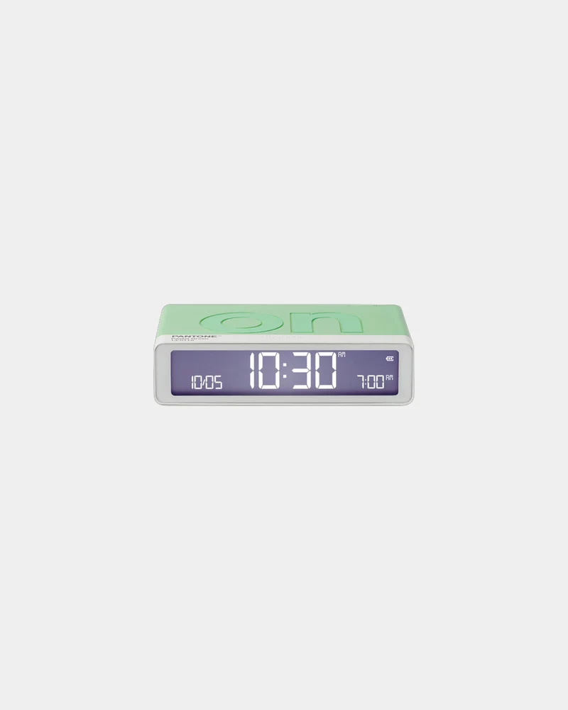 Reloj despertador Lexon Flip+ Pantone para personalizar