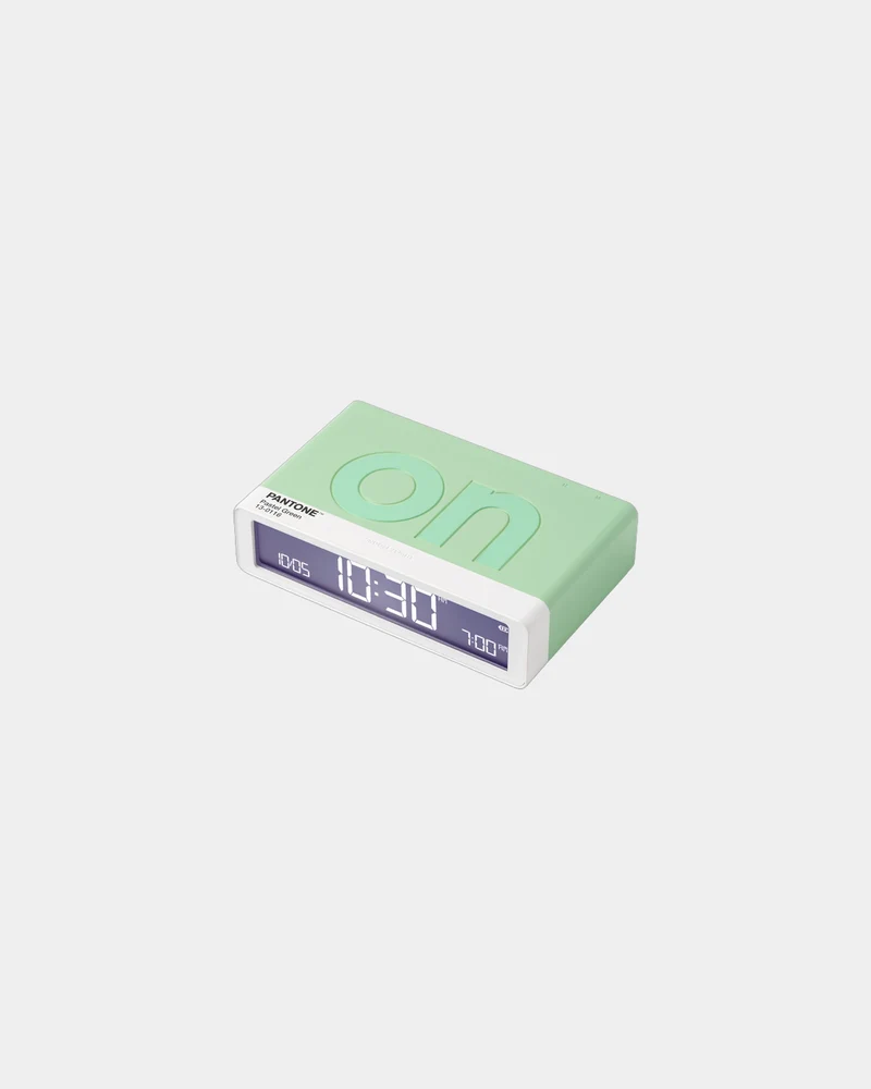 Reloj despertador Lexon Flip+ Pantone para personalizar