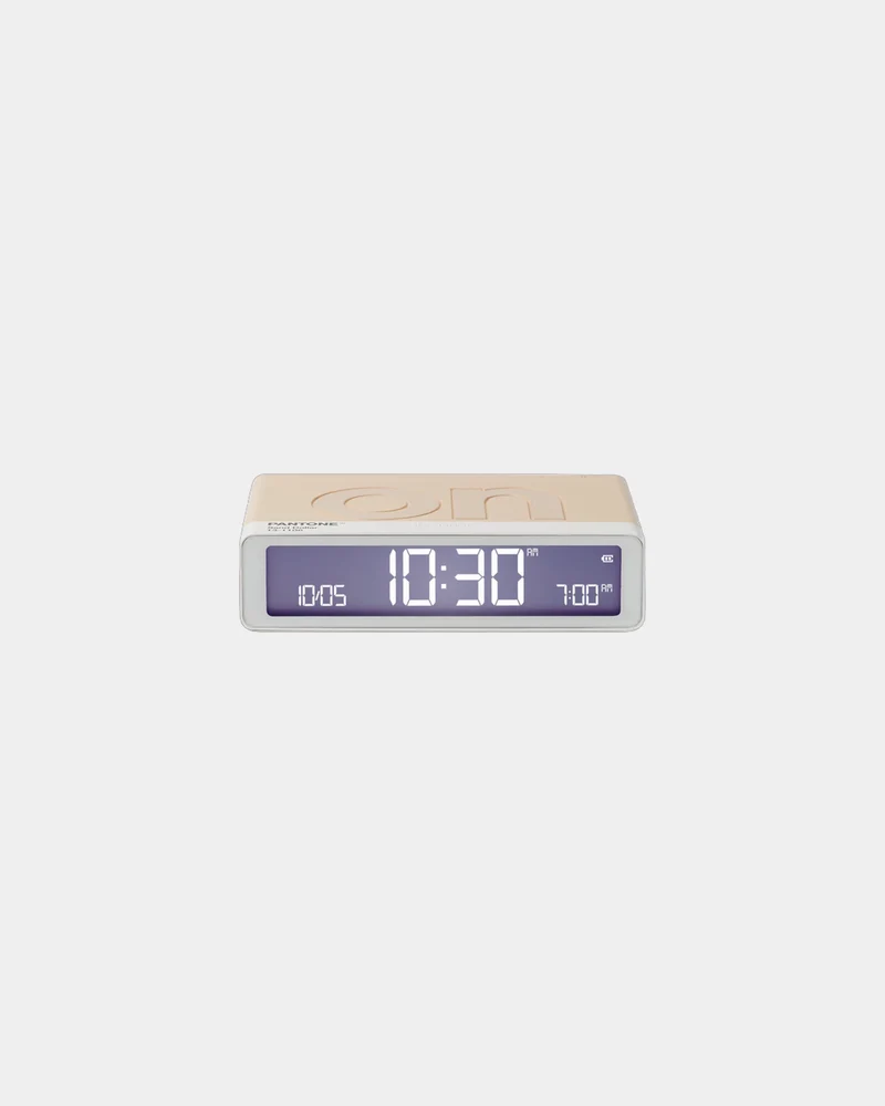 Reloj despertador Lexon Flip+ Pantone para personalizar