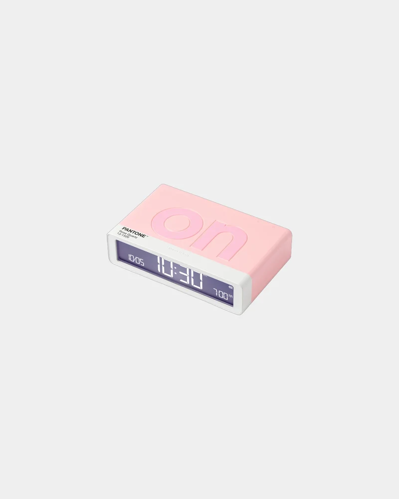 Reloj despertador Lexon Flip+ Pantone para personalizar