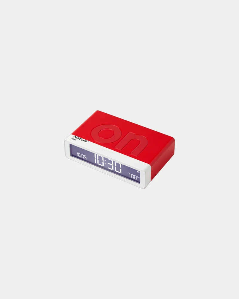 Reloj despertador Lexon Flip+ Pantone para personalizar
