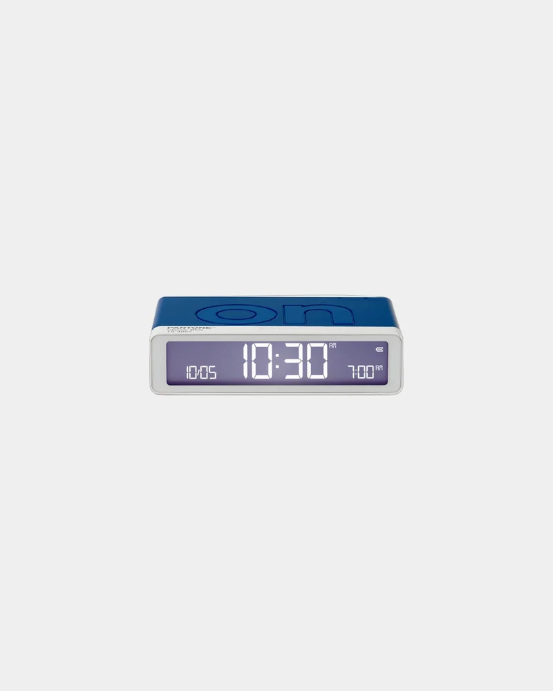 Reloj despertador Lexon Flip+ Pantone para personalizar