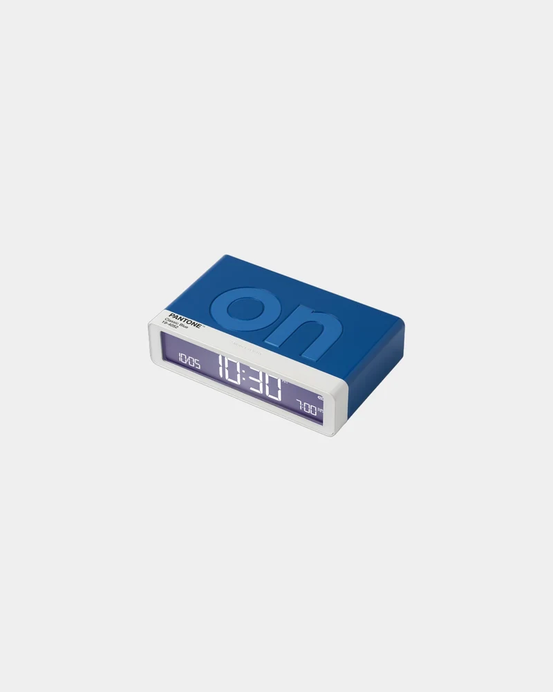 Reloj despertador Lexon Flip+ Pantone para personalizar