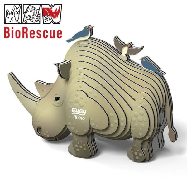 Puzzle 3D Rinoceronte Eugy Dodoland
