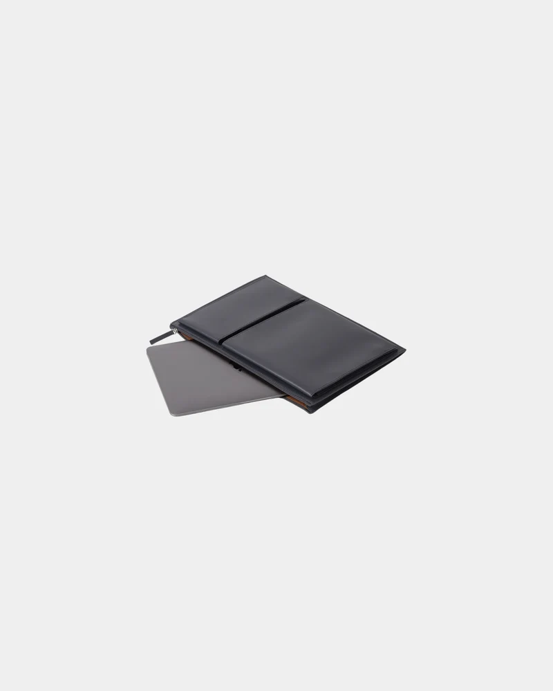 Funda portátil cuero reciclado Lexon Flat para personalizar
